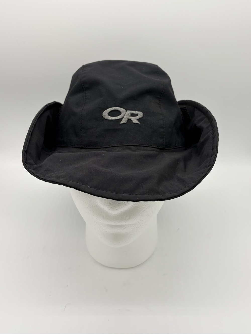 Outdoor Research Black Seattle Sombrero GORE-TEX Rain Hat Size Small